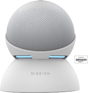 Made for Amazon Battery Base, in White for Echo Dot (4th generation) Not compatible with previous generations of Echo or Echo Dot (1st Gen, 2nd Gen, or 3rd Gen).