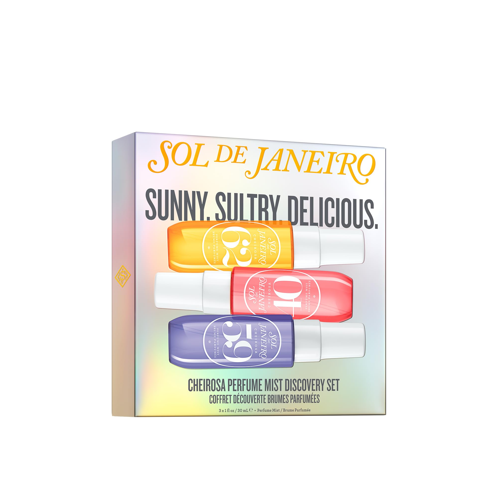 Sol de Janeiro Cheirosa Perfume Mist Discovery Set Cheirosa 62, 40, and 59 | Bea