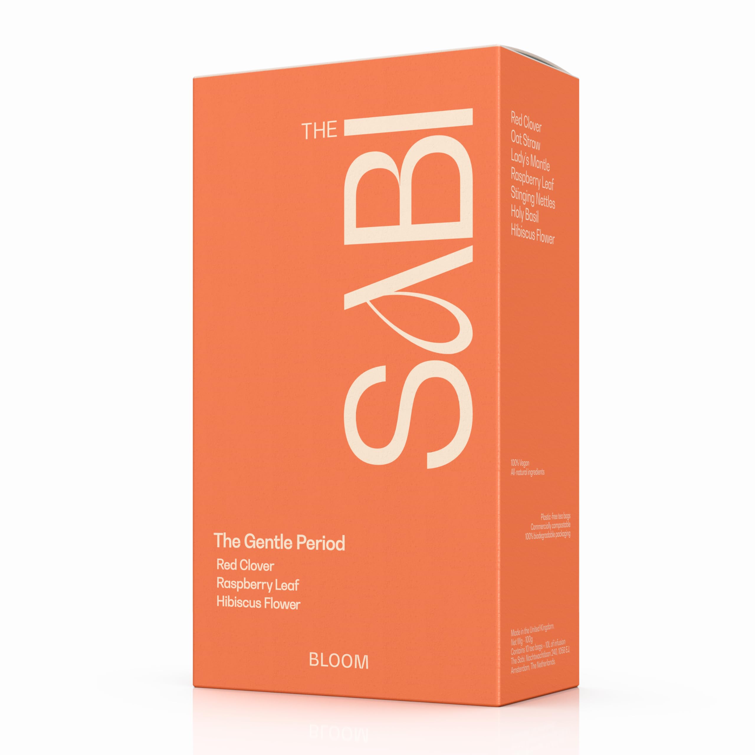Gentle Period Herbal Tea for Menstrual Comfort – The SABI All-Natural Cycle Infu