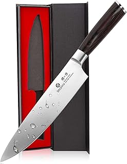 imarku Japanese Chef Knife-Sharp Kitchen Knife 8 Inch, Gift for Mom & Dad | Chef's Knives HC Steel Paring Knife, Unique Gifts for Men and Women, Kitchen Gadgets with Gift Box, Gyutou Knives