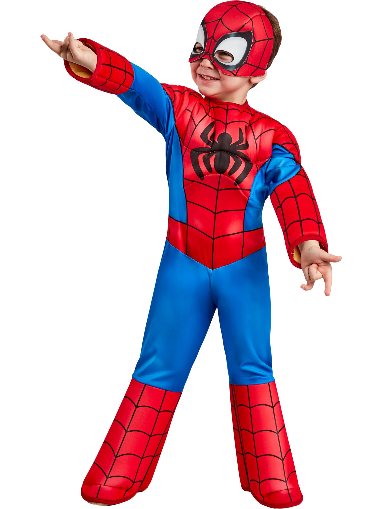 Rubies Official Marvel Spidey and His Amazing Friends Spider-Man Deluxe Toddler 