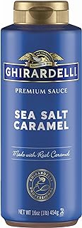 Ghirardelli Sea Salt Caramel Sauce Squeeze Bottle, 16oz