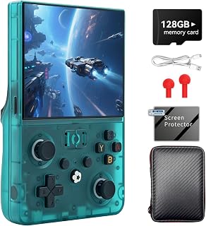 R36MAX 2 Retro Handheld Game Console, 4.5" IPS HD Display