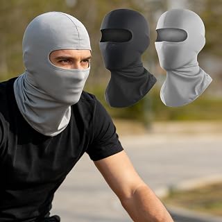 Balaclava Face Mask Full Face Cover for Cycling Skiing Running Motorcycle Sun Dust Men Women Outdoor Sports 2pcs