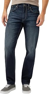 Silver Jeans Co. Men's Eddie Athletic Fit Tapered Leg Jeans