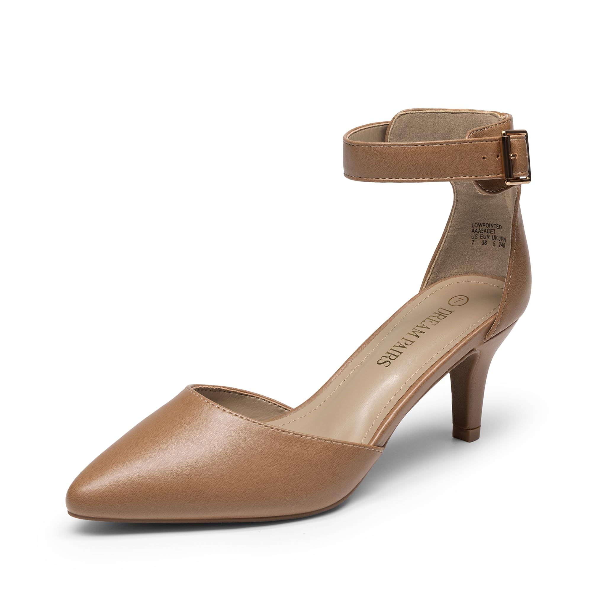 Dream Pairs Women's Low Heel Low Toe Shoes