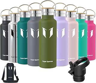 Super Sparrow Kids Water Bottle, Leak Free Thermal Bottle - 21 ml, BPA Free Water Bottles, for School, Sports, Camping, Yoga, Gym, Cycling