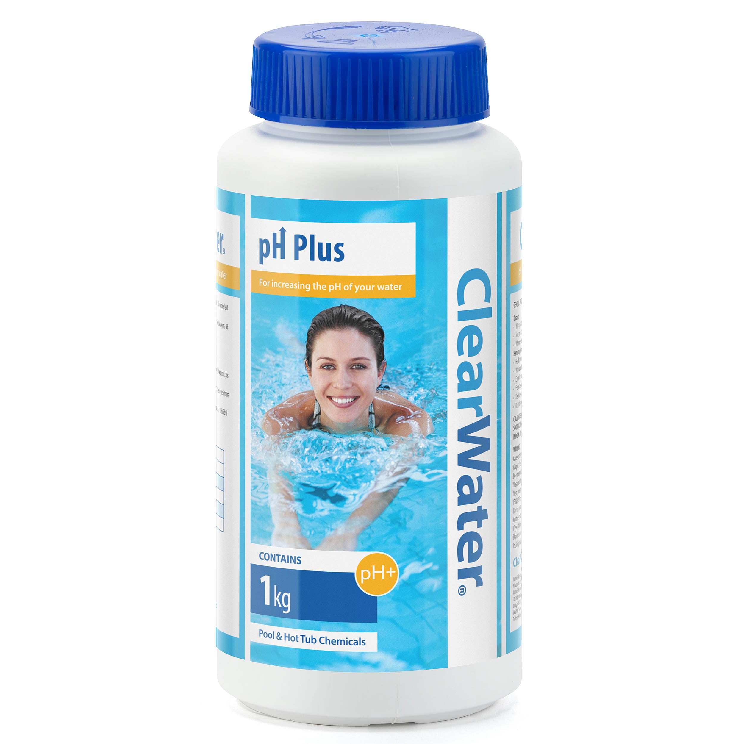 Clearwater pH Plus Increaser Hot Tub, Spa & Pool Granules 1kg | Raises pH, Impro