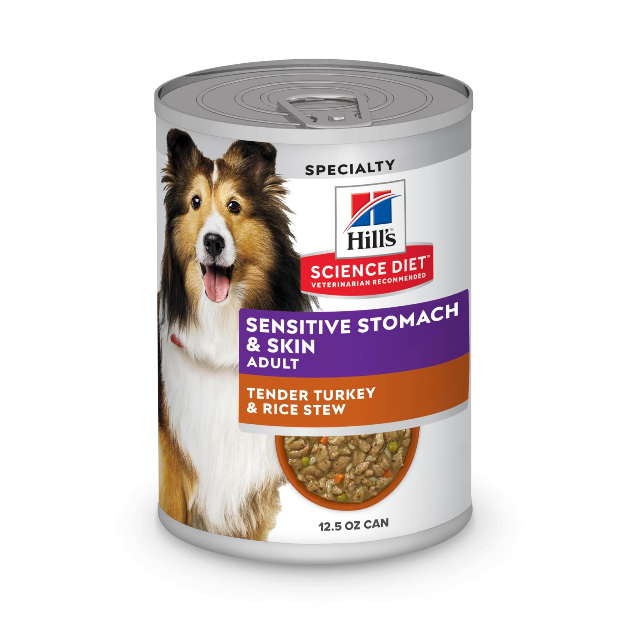 Hill's Science Diet Sensitive Stomach & Skin Wet Dog Food, 12-Pack | #1 Veterina