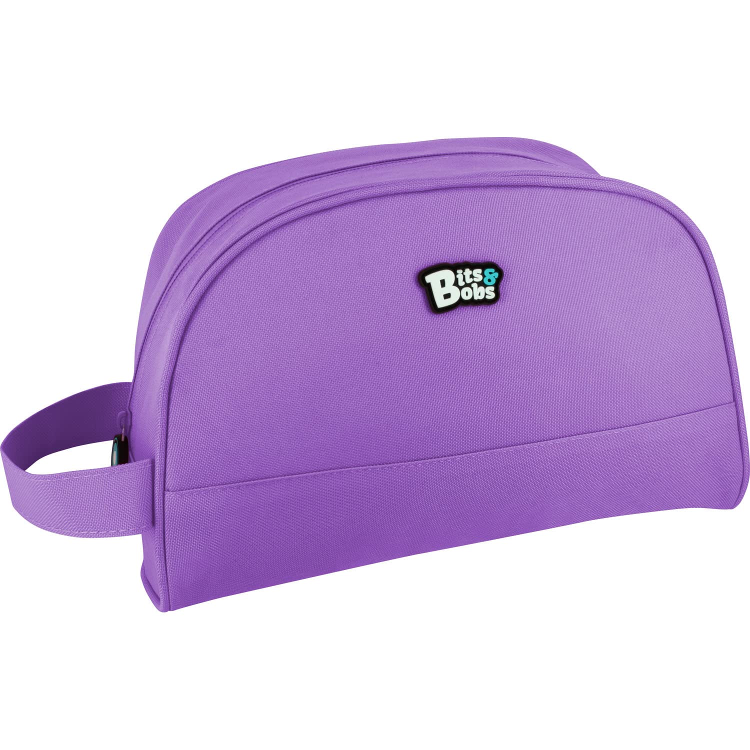 Grafoplás Bits & Bobs Round Toiletry Bag with Side Handle, 26 x 15 x 12 cm