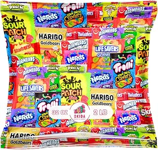 Assorted Candy Variety Pack - Individually Wrapped Party Candy Assortment - Candy For Every Occasion! (32 Ounces)