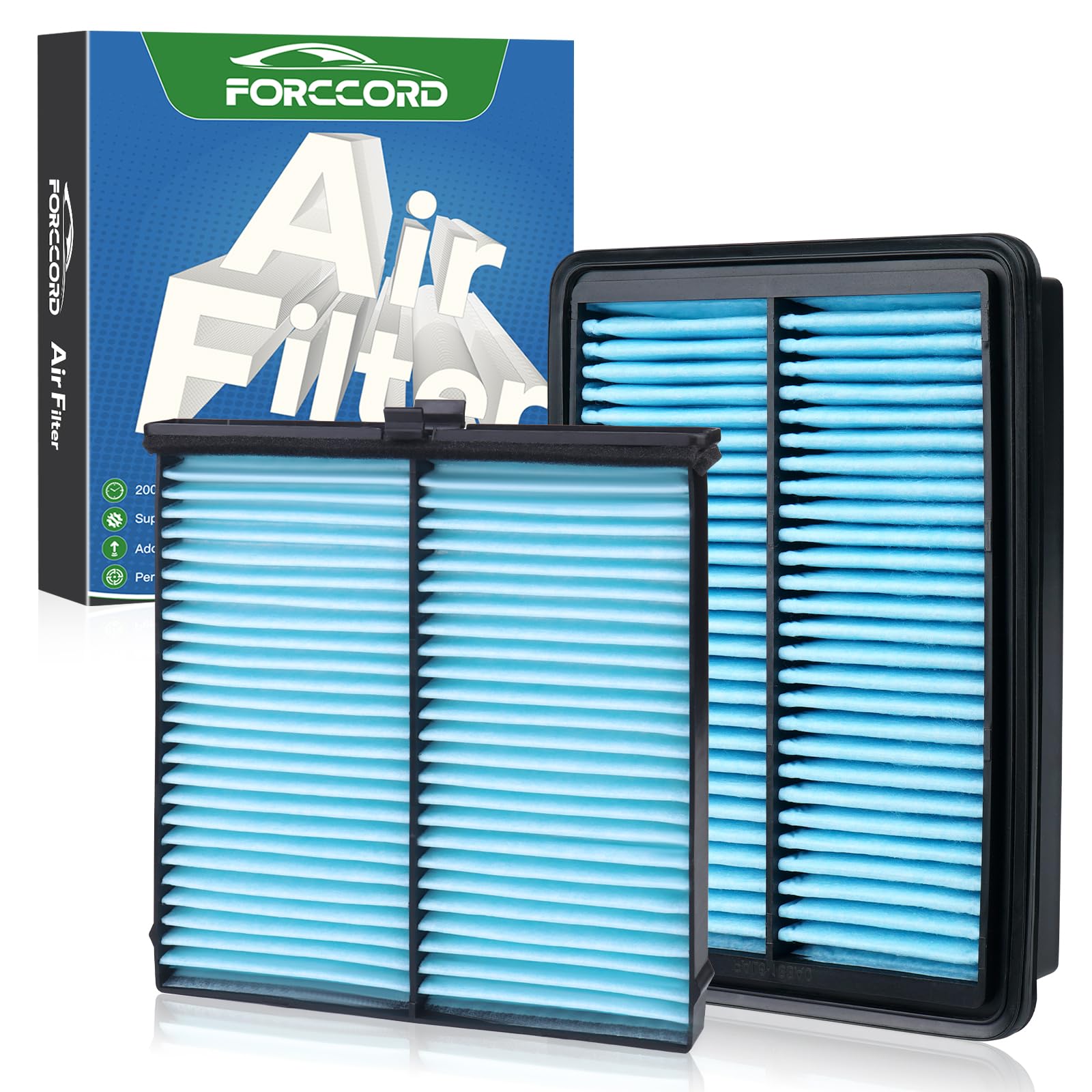 Cabin & Engine Air Filter Kit for 2019-2026 Mazda 3, 2019-2026 CX-30 | 2023-2026