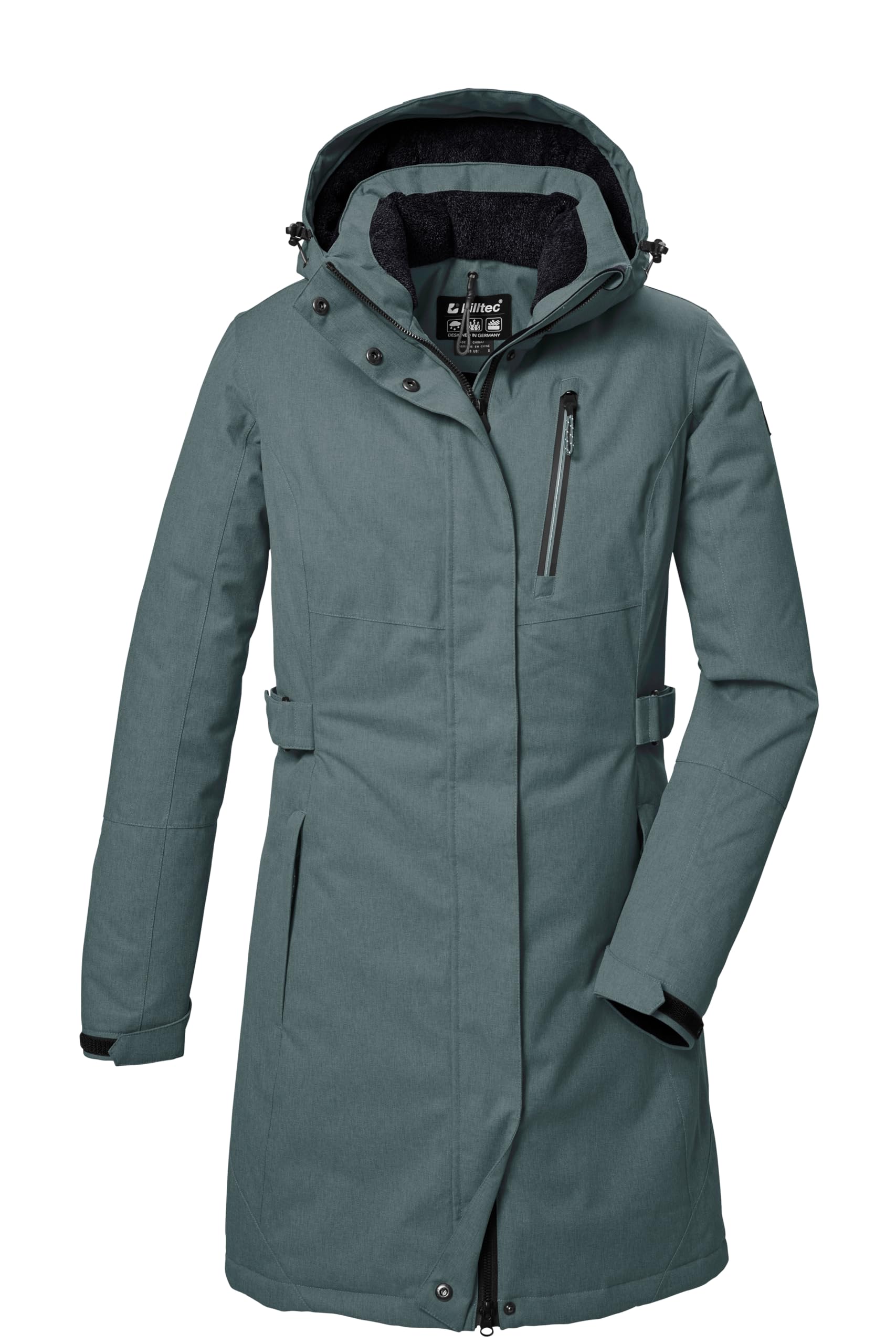 Killtec Kow 303 Wmn Prk Functional Parka/Parka with Zip Hood Women