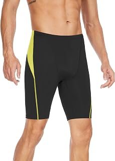 Mens Swimming Trunks Competition Swim Trunks Athletic Training Endurance Competition Swimwear Sizes 32-42