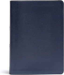 CSB She Reads Truth Bible, Navy LeatherTouch, Black Letter, Full-Color Design, Wide Margins, Notetaking Space, Devotionals, Reading Plans, Easy-to-Read Bible Serif Type