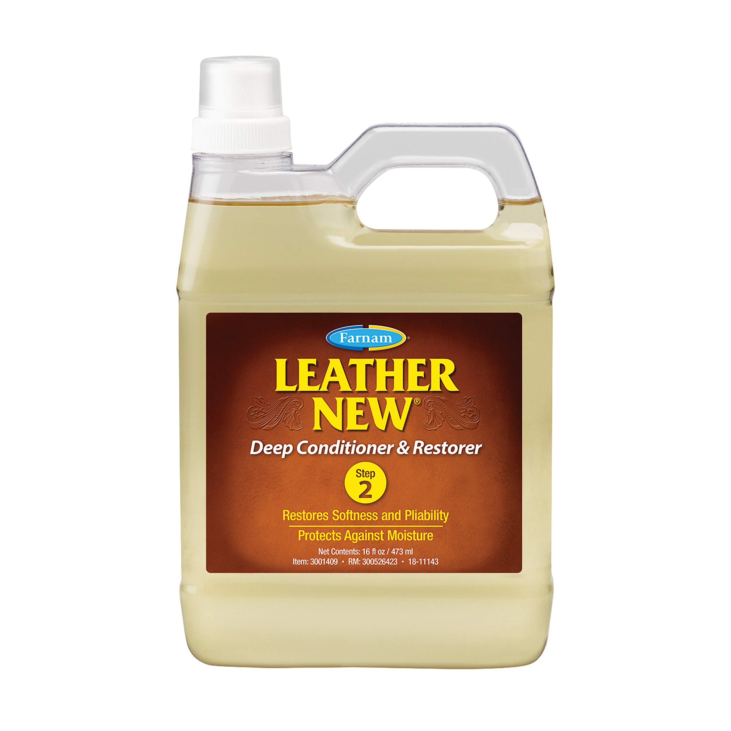 Farnam Leather New Easy-Polishing Glycerine Saddle & Leather Cleaner, 16 oz | Co