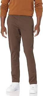 Amazon Essentials Men's Slim-Fit Washed Comfort Stretch Chino Pant (Previously Goodthreads)