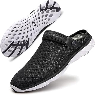 Unisex Clogs, Slippers, Summer Beach Shoes, Leisure Shoes, Sandals with Breathable Mesh and Non-Slip Soft Sole, Sandals for Women and Men, EU 36–48, UK 3–13