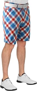 Royal & Awesome SHORTS Men's, Red/White/Blue/Green, L