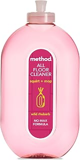Method Floor Cleaner, Wild Rhubarb, Hard Floor Cleaning, 739ml