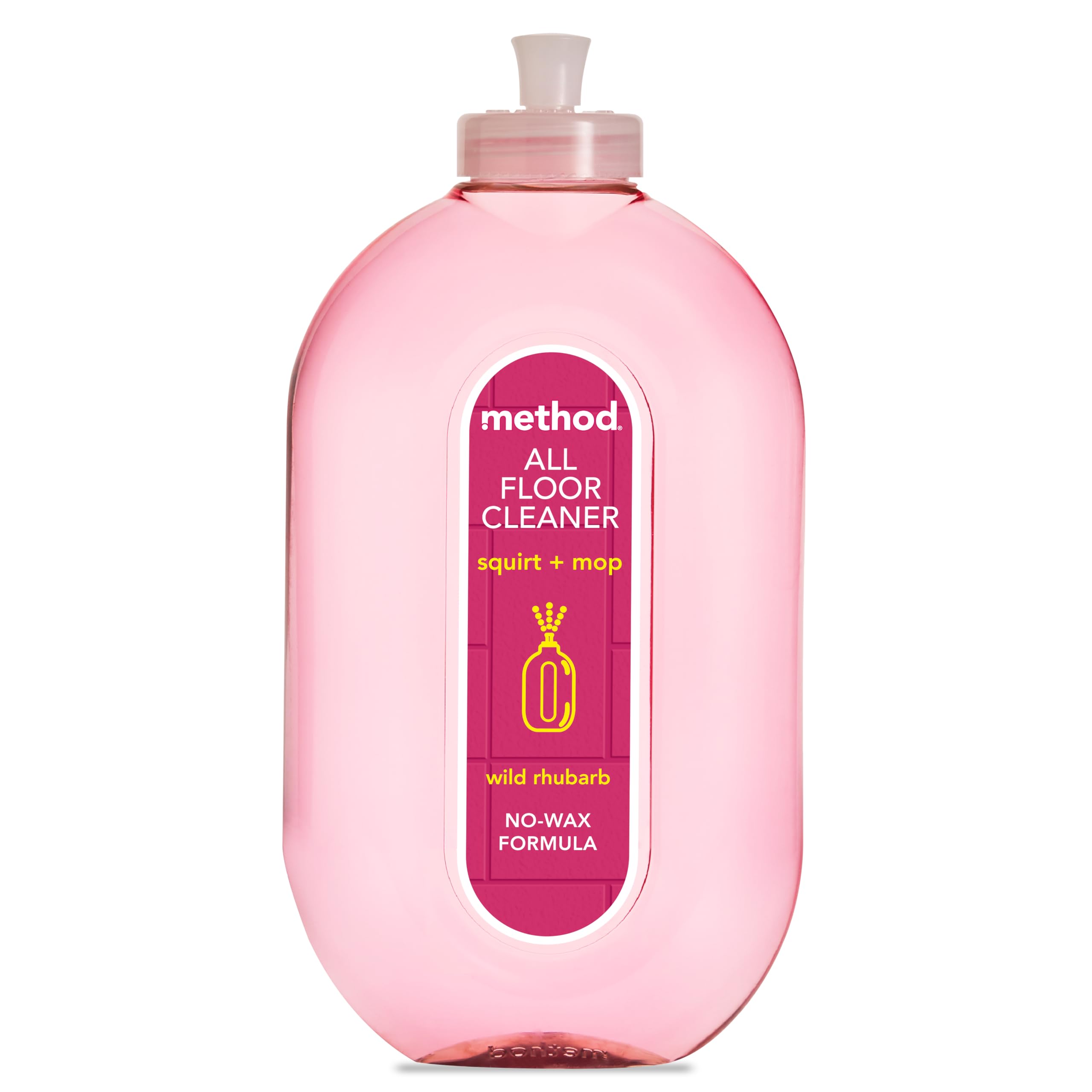 Method Floor Cleaner, Wild Rhubarb, Hard Floor Cleaning, 739ml