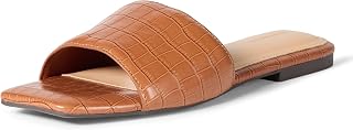 Amazon Essentials Women's Slide Sandals with Memory Foam Insole