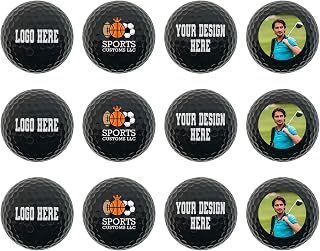 HAMMET Custom Golf Balls Personalized Golf Ball for Men & Women in 5 Colors