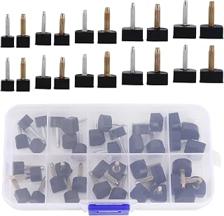 20 Pairs of Replacement Toe Caps for High Heels, U-Shaped Heel Tips Repair Kit for Heels, Shoes, Ankle Repair, 5 Sizes