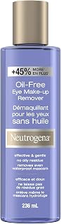Neutrogena Gentle Oil - Free Eye Makeup Remover, 236 mL | Removes Waterproof Mascara, No Oily residue, Dermatologist Developed, Ophthalmologist Tested, Suitable for Sensitive Eyes