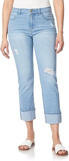 Angels Forever Young Women's Signature Straight Crop Jeans