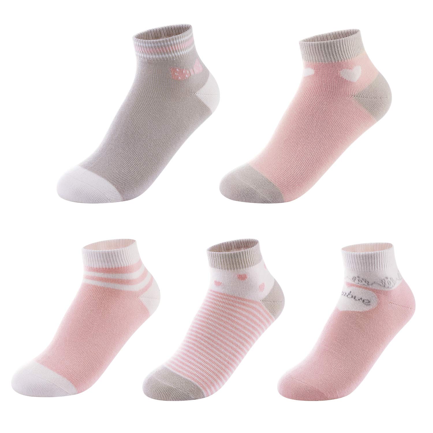 Kids Girls Crew Socks Cotton Dress Cute Cat Unicorn Animal Ice Cream Rainbow Des