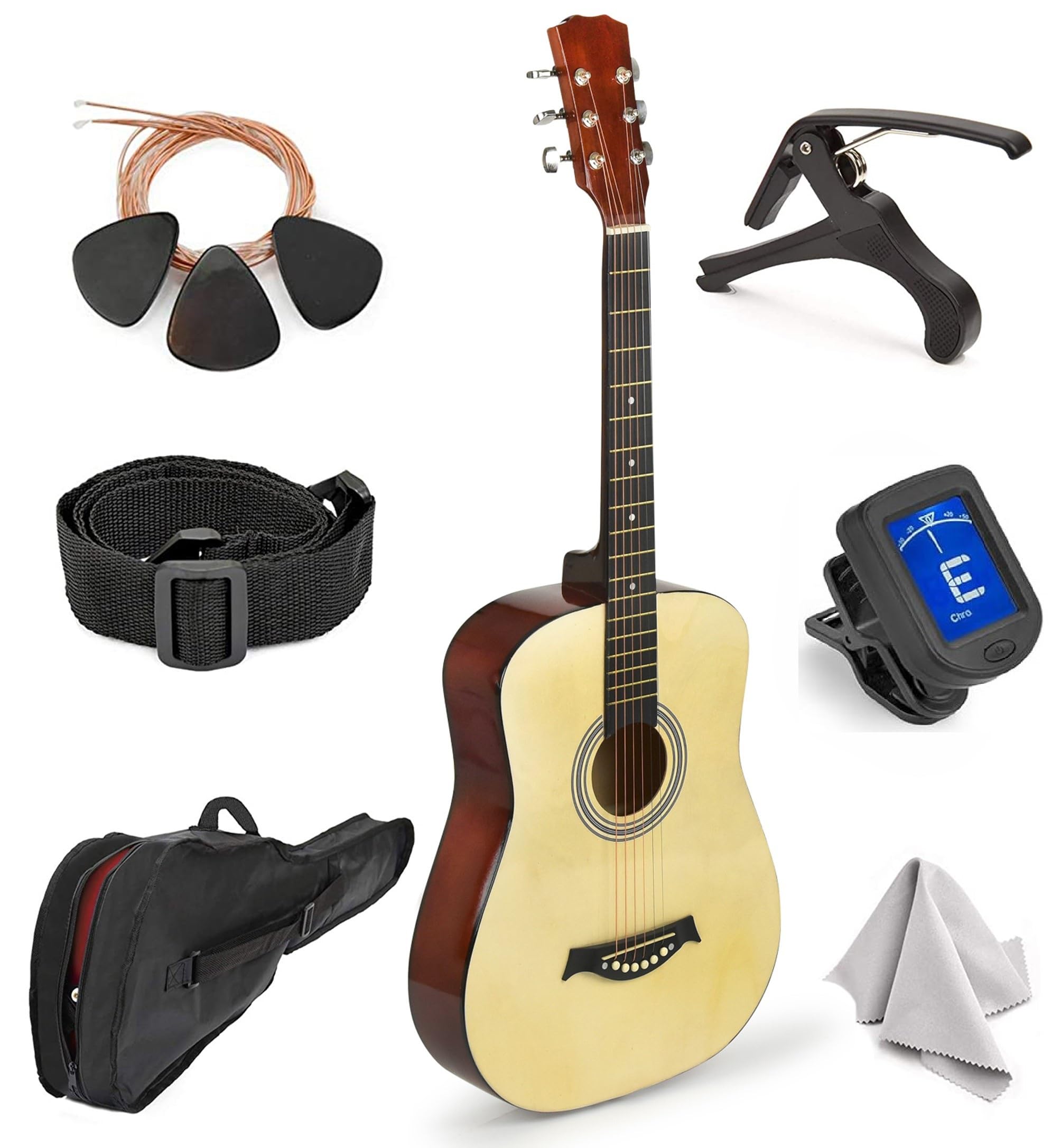 Classical Acoustic Guitar For Kids By MasterPlay- 30” Beginner Guitar For Learne
