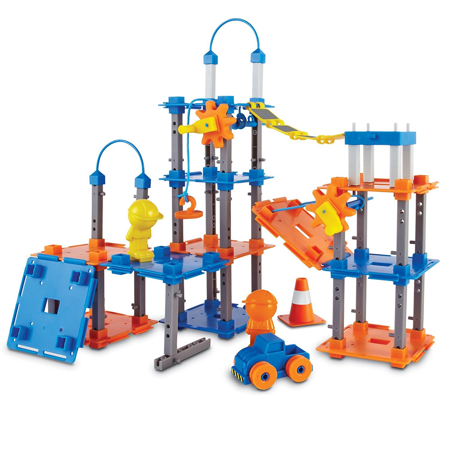 Learning Resources City Engineering and Design Building Set, Engineer STEM Toy, 
