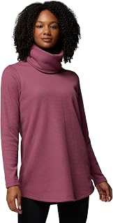 Columbia Womens Holly Hideaway Waffle Cowl Neck Pullover