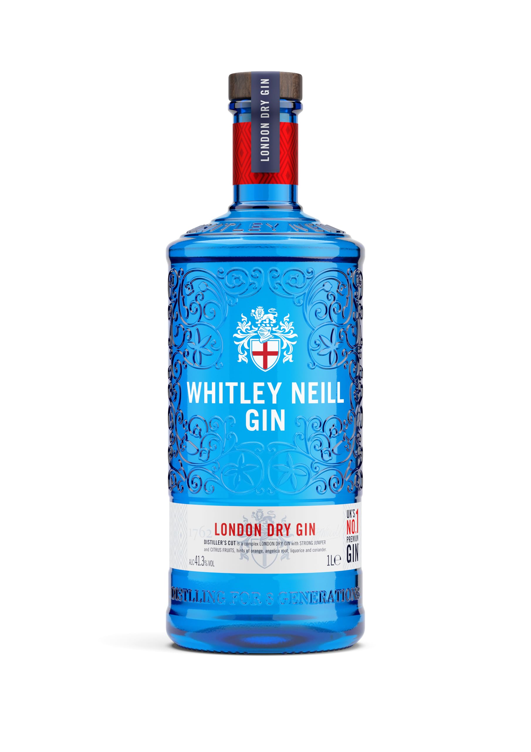 Whitley Neill | London Dry Gin | 41.3% | 1L