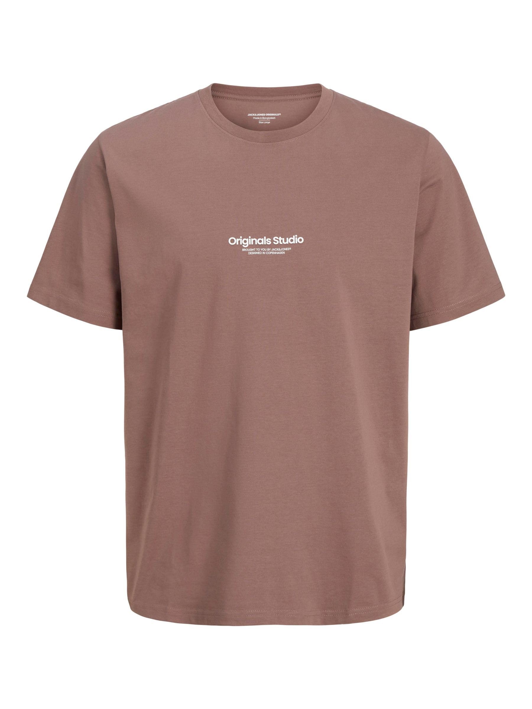 JACK & JONES Men's Plus Size Printed T-Shirt Jjesoho Tee SS Crew Neck Noos Pls
