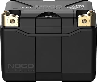 NOCO Lithium NLP5: Ultra-Light 12V Lithium Motorcycle Battery – Group 5 – 2Ah – 250A Start Power – Intelligent BMS – UL Certified