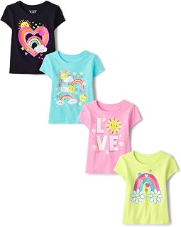 The Children's Place Boys 3 Pack Short Sleeve Sports Shirts