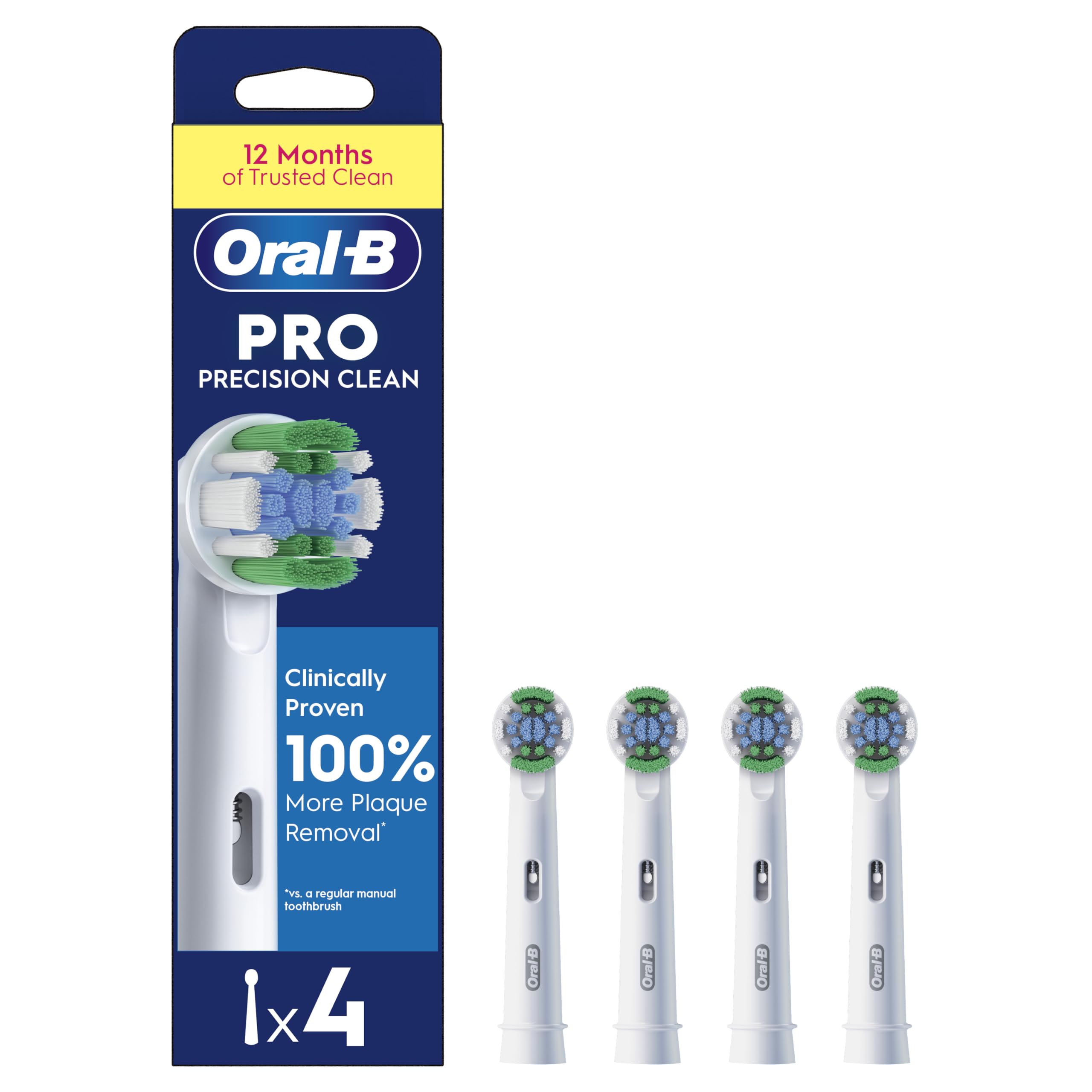 Oral-B Precision Clean 4ct