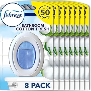 Febreze Bathroom Air Freshener Cotton Fresh 8 Units