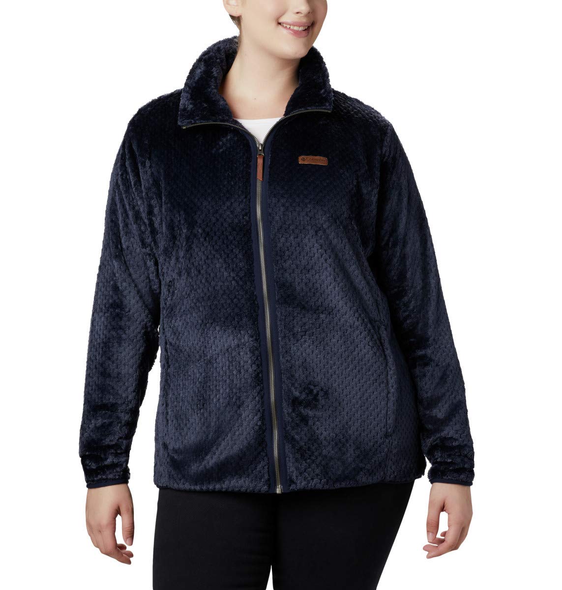 Columbia Fire Side II Sherpa Women's Full-Zip Jacket Olive Green 2019