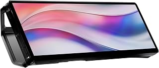 Corsair XENEON EDGE 14.5" 2K Portable LCD HDMI USB C Touchscreen – Smoke | 2560 x 720, 60Hz, AHVA, USB C DP Alt Mode, Internal and External Mounting, 5-Point Multi-Touch, iCUE, for Windows PC