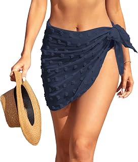 Ekouaer 2 x Ladies Chiffon Skirts Swimwear S-XXL
