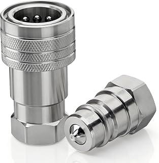 ISO A 1/2" BSP Thread Hydraulic Quick Release Couplings for Tractor Loader