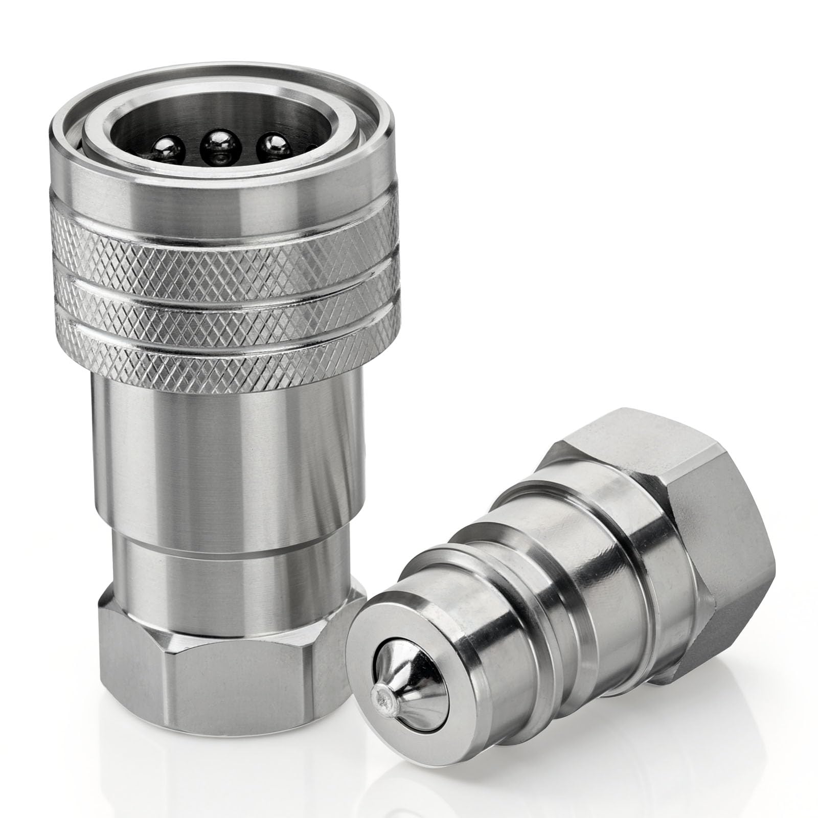 ISO A 1/2" BSP Thread Hydraulic Quick Release Couplings for Tractor Loader