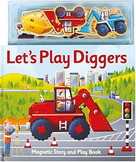 Magnetic Let's Play Diggers: An interactive magnetic adventure for children aged 3+ (Magnetic Play & Learn)