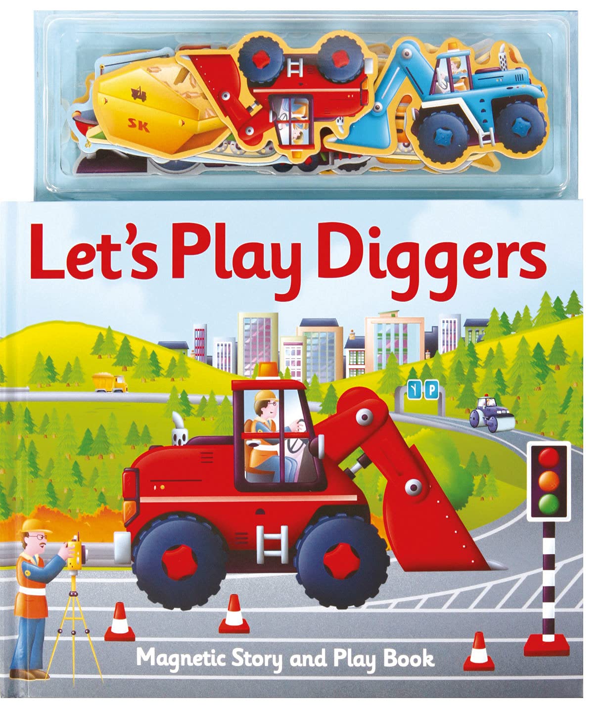 Magnetic Let's Play Diggers: An interactive magnetic adventure for children aged
