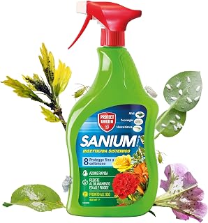 Protect Garden Sanium AL PFnPO, Ready to Use Systemic Insecticide, Eliminates Aphids, Cochineal, White Fly, Fast Breaking Action. Up to 8 Weeks of Protection 500 ml