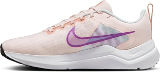 NIKE W Downshifter 12, Sneaker Women, Guava Ice Rush Fuchsia Pure Platinum, 43 EU