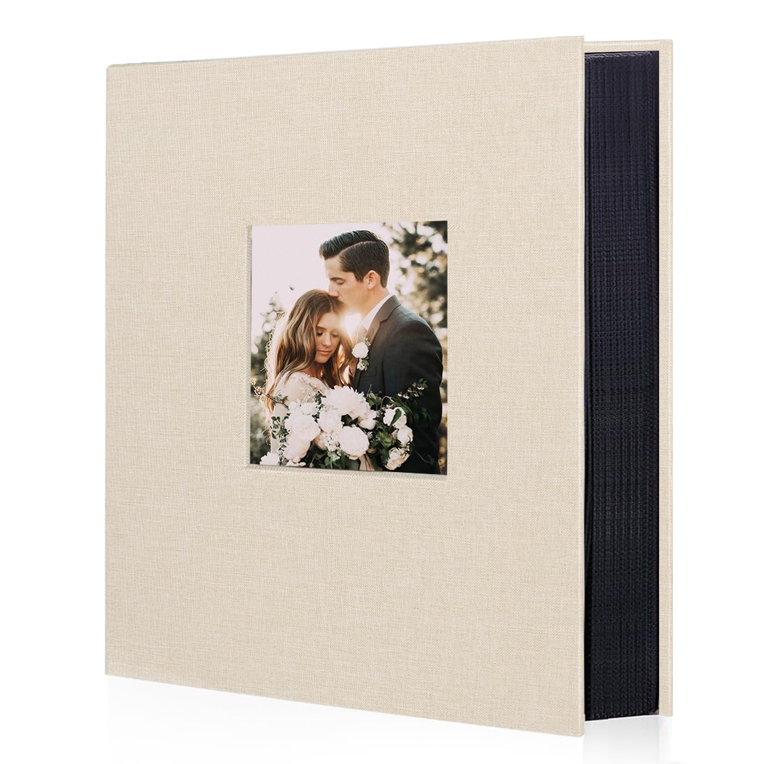 Artmag 4x6 400 Photos Linen Album Large Capacity Fabric Album for Family Wedding